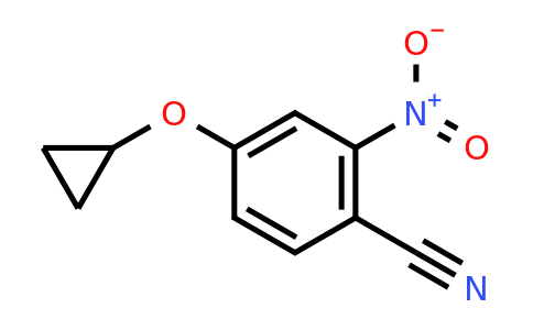 CAS 1243350-93-7 | 4-Cyclopropoxy-2-nitrobenzonitrile