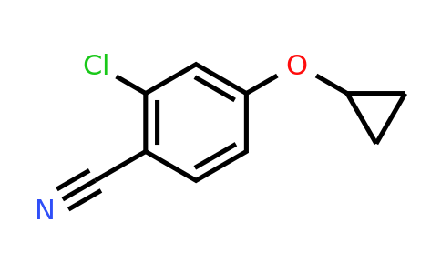 CAS 1243351-12-3 | 2-Chloro-4-cyclopropoxybenzonitrile