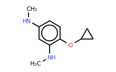 CAS 1243351-21-4 | 4-Cyclopropoxy-1-N,3-N-dimethylbenzene-1,3-diamine