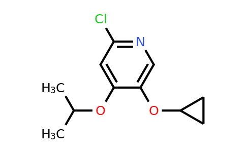 CAS 1243351-23-6 | 2-Chloro-5-cyclopropoxy-4-isopropoxypyridine