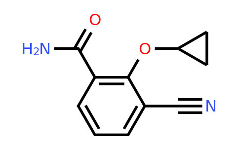 CAS 1243351-33-8 | 3-Cyano-2-cyclopropoxybenzamide