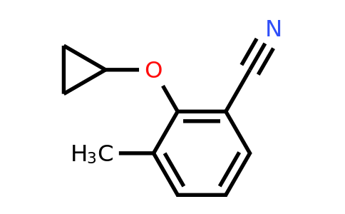 CAS 1243351-40-7 | 2-Cyclopropoxy-3-methylbenzonitrile