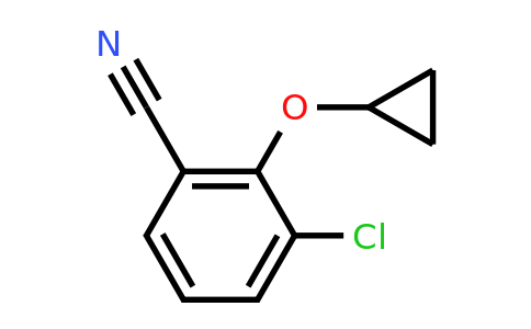CAS 1243351-69-0 | 3-Chloro-2-cyclopropoxybenzonitrile