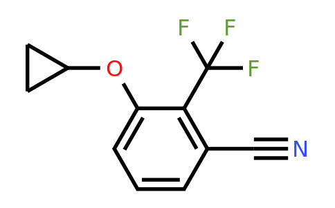 CAS 1243352-34-2 | 3-Cyclopropoxy-2-(trifluoromethyl)benzonitrile