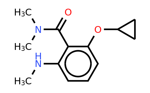 CAS 1243352-47-7 | 2-Cyclopropoxy-N,n-dimethyl-6-(methylamino)benzamide