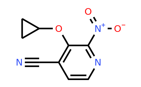 CAS 1243352-49-9 | 3-Cyclopropoxy-2-nitroisonicotinonitrile