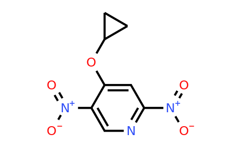 CAS 1243352-50-2 | 4-Cyclopropoxy-2,5-dinitropyridine