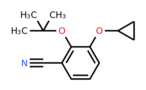 CAS 1243352-51-3 | 2-Tert-butoxy-3-cyclopropoxybenzonitrile