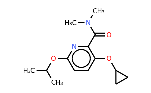 CAS 1243352-53-5 | 3-Cyclopropoxy-6-isopropoxy-N,n-dimethylpicolinamide