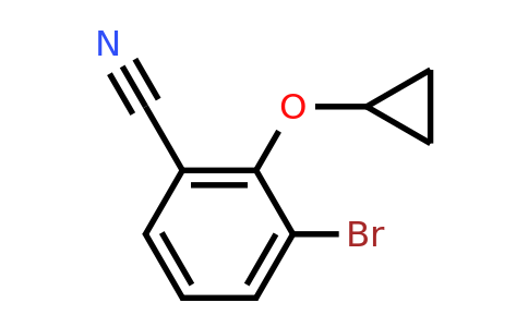 CAS 1243352-59-1 | 3-Bromo-2-cyclopropoxybenzonitrile
