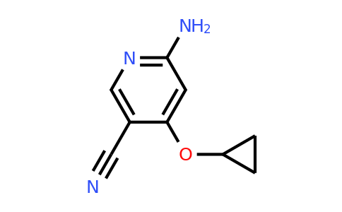 CAS 1243352-61-5 | 6-Amino-4-cyclopropoxynicotinonitrile