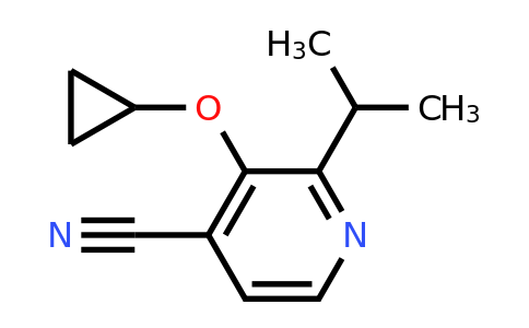 CAS 1243352-62-6 | 3-Cyclopropoxy-2-isopropylisonicotinonitrile