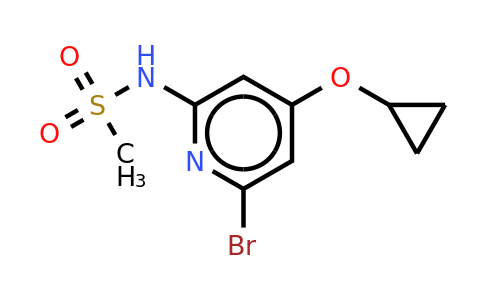 CAS 1243352-72-8 | N-(6-bromo-4-cyclopropoxypyridin-2-YL)methanesulfonamide