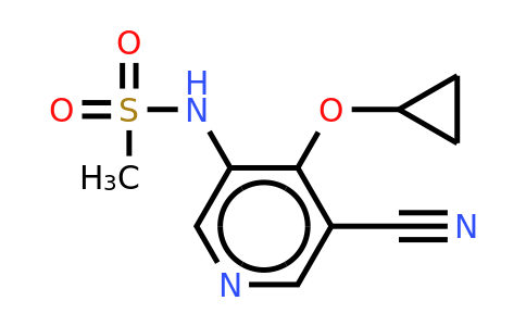 CAS 1243352-73-9 | N-(5-cyano-4-cyclopropoxypyridin-3-YL)methanesulfonamide
