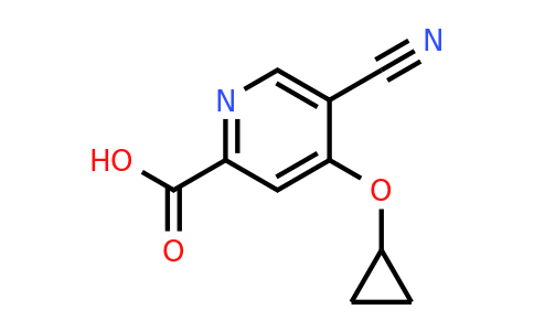 CAS 1243352-81-9 | 5-Cyano-4-cyclopropoxypicolinic acid