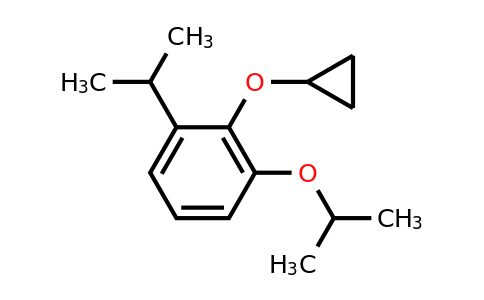 CAS 1243352-85-3 | 2-Cyclopropoxy-1-isopropoxy-3-isopropylbenzene