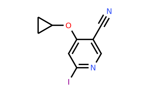 CAS 1243352-88-6 | 4-Cyclopropoxy-6-iodonicotinonitrile