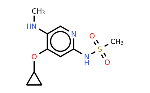 CAS 1243352-89-7 | N-(4-cyclopropoxy-5-(methylamino)pyridin-2-YL)methanesulfonamide