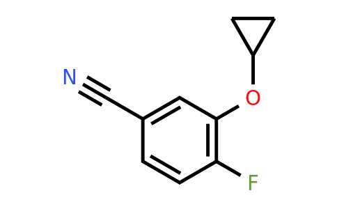 CAS 1243353-03-8 | 3-Cyclopropoxy-4-fluorobenzonitrile