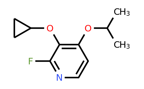 CAS 1243353-05-0 | 3-Cyclopropoxy-2-fluoro-4-isopropoxypyridine