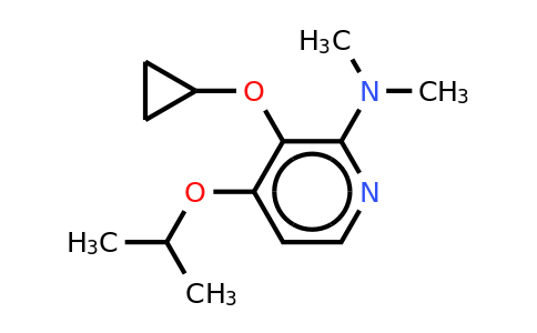 CAS 1243353-18-5 | 3-Cyclopropoxy-4-isopropoxy-N,n-dimethylpyridin-2-amine