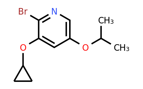 CAS 1243353-29-8 | 2-Bromo-3-cyclopropoxy-5-isopropoxypyridine
