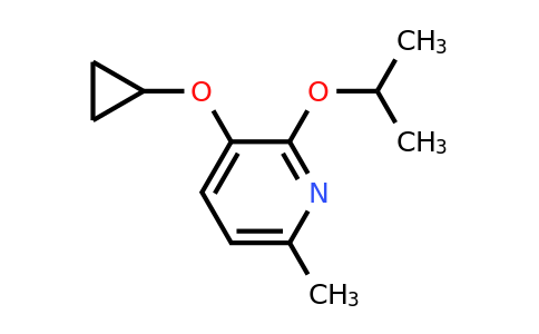 CAS 1243353-36-7 | 3-Cyclopropoxy-2-isopropoxy-6-methylpyridine