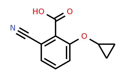CAS 1243353-37-8 | 2-Cyano-6-cyclopropoxybenzoic acid