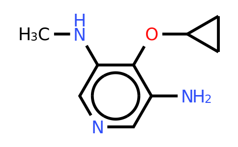 CAS 1243353-49-2 | 4-Cyclopropoxy-3-N-methylpyridine-3,5-diamine