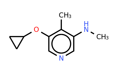 CAS 1243353-54-9 | 5-Cyclopropoxy-N,4-dimethylpyridin-3-amine