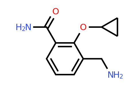 CAS 1243353-56-1 | 3-(Aminomethyl)-2-cyclopropoxybenzamide