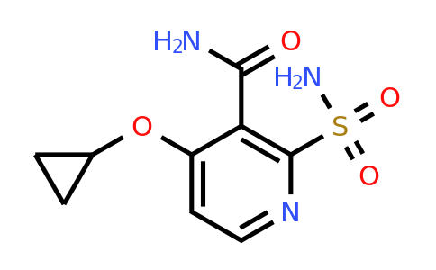 CAS 1243353-61-8 | 4-Cyclopropoxy-2-sulfamoylnicotinamide