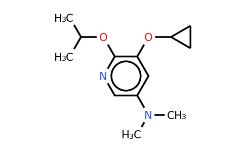 CAS 1243353-63-0 | 5-Cyclopropoxy-6-isopropoxy-N,n-dimethylpyridin-3-amine