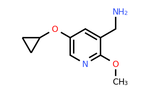 CAS 1243353-75-4 | (5-Cyclopropoxy-2-methoxypyridin-3-YL)methanamine