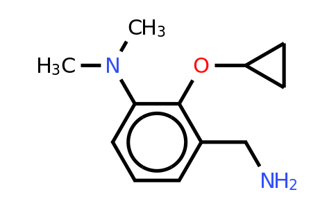 CAS 1243353-77-6 | 3-(Aminomethyl)-2-cyclopropoxy-N,n-dimethylaniline