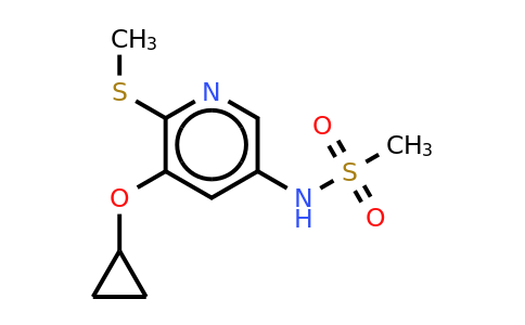 CAS 1243353-79-8 | N-(5-cyclopropoxy-6-(methylthio)pyridin-3-YL)methanesulfonamide