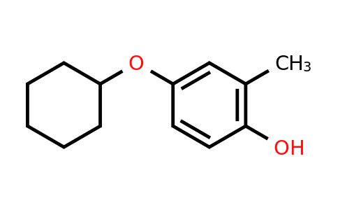 CAS 1243353-81-2 | 4-(Cyclohexyloxy)-2-methylphenol