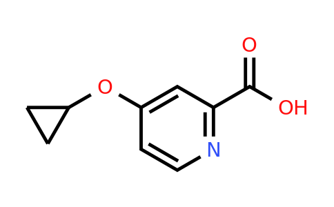 CAS 1243353-87-8 | 4-Cyclopropoxypicolinic acid
