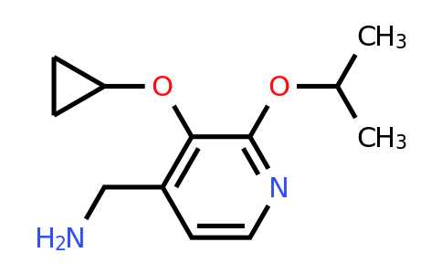 CAS 1243353-92-5 | (3-Cyclopropoxy-2-isopropoxypyridin-4-YL)methanamine