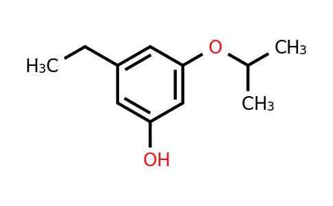 CAS 1243353-98-1 | 3-Ethyl-5-(propan-2-yloxy)phenol