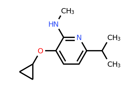 CAS 1243354-00-8 | 3-Cyclopropoxy-6-isopropyl-N-methylpyridin-2-amine