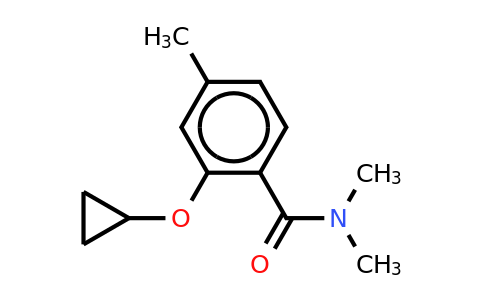 CAS 1243354-04-2 | 2-Cyclopropoxy-N,n,4-trimethylbenzamide