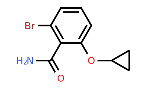 CAS 1243354-07-5 | 2-Bromo-6-cyclopropoxybenzamide