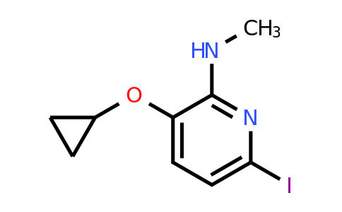 CAS 1243354-08-6 | 3-Cyclopropoxy-6-iodo-N-methylpyridin-2-amine