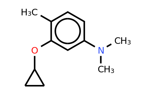 CAS 1243354-18-8 | 3-Cyclopropoxy-N,n,4-trimethylaniline