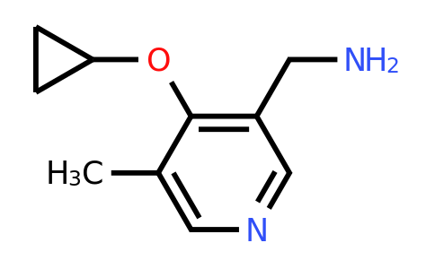 CAS 1243354-19-9 | (4-Cyclopropoxy-5-methylpyridin-3-YL)methanamine
