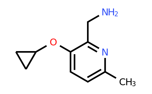 CAS 1243354-22-4 | (3-Cyclopropoxy-6-methylpyridin-2-YL)methanamine