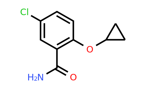 CAS 1243354-25-7 | 5-Chloro-2-cyclopropoxybenzamide