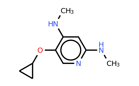 CAS 1243354-27-9 | 5-Cyclopropoxy-2-N,4-N-dimethylpyridine-2,4-diamine