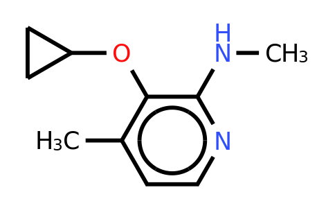 CAS 1243354-32-6 | 3-Cyclopropoxy-N,4-dimethylpyridin-2-amine